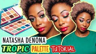 TUTORIAL: Natasha Denona Tropic Palette | Candace Hampton