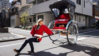 Day in the Life of a Female Rickshaw Puller in Japan