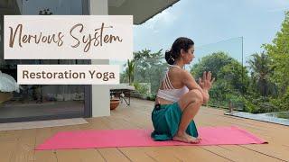 Soothing Nervous System Yoga | 20-Minute Restorative Yoga