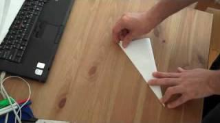 How to make dmitri's paper airplane