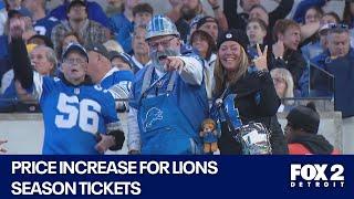 Lions season ticket holders met with major price increases for 2025