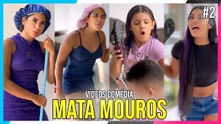 1 HORA DE COMÉDIA PURA: Os VÍDEOS Mais HILÁRIOS de "MATA MOUROS" #Parte2