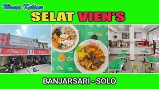 Wisata Kuliner Khas Solo I Selat Vien's Pusat I Banjarsari, Solo