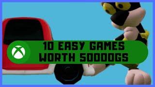 10 Easy Games Worth 50,000GS #Xbox