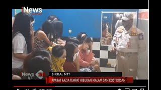 iNews NTT - Razia Tempat Hiburan Malam di Maumere, Aparat Temukan Benda Diduga Narkoba