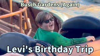 Levi's Birthday Trip (Busch Gardens Christmas Town)