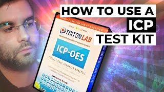 Triton ICP-OES - How to use ICP analysis test kit