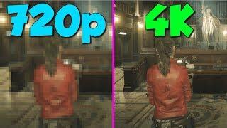 720p vs 4K | Gaming