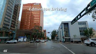 Driving Friday Morning, Edmonton, AB, Canada - July 2024