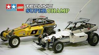 LEGO Technic MOC - Tamiya Super Champ SRB Clone - SBrick 1/10th Scale RC