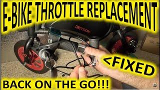 Electric Bike Broken Throttle Repair (Complete Guide)