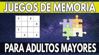 3 JUEGOS de memoria y atención PERFECTOS para ADULTOS MAYORES - Actividades 44, 45 & 46