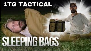 Sleeping Bags from 1TG Tactical (camping, hunting, boyscout, overlanding)