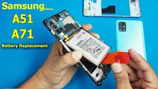 Samsung A51 / Samsung A71 Battery Replacement || How to Change Samsung A51 And A71 Battery