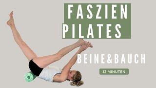 10 MIN FASZIEN PILATES  FÜR STRAFFE BEINE UND FLACHEN BAUCH / WAND PILATES