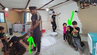 Nomadic Life ️ Interior Wall Repairs & Plastering  |  Delicious Village Lunch ️