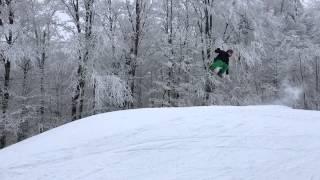 Will at Smugglers Notch Christmas!! Backside 360!! In Slow-