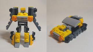 HOW TO MAKE A TRANSFORMER IN LEGO?