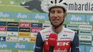 Bauke Mollema - Interview at the start - Il Lombardia 2021