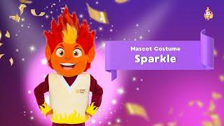 Sparkle Mascot Costume