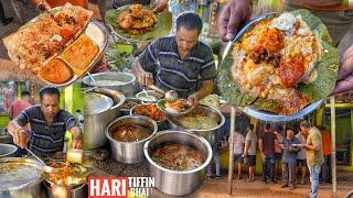 Highest Selling Breakfast In Brahmapur | 10 Item in One Plate 30₹/- | Hari Bhai Tiffin | Street Food