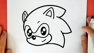 COMMENT DESSINER SONIC KAWAII