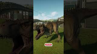 The roar of a Tarbosaurus.  #jurassicworldevolution2 #dinosaur #tarbosaurus #asmr #reptile #gaming