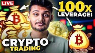 LIVE: BIG NEWS Crypto + GOLD Trading with Price Action | PPI & Unemployment