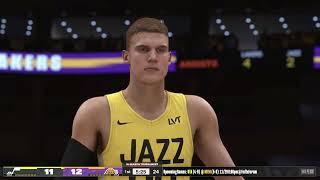 NBA 2K24 Gameplay: Utah Jazz vs Los Angeles Lakers - (Xbox Series X) [4K60FPS]