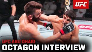 Kauê Fernandes Octagon Interview | UFC Abu Dhabi