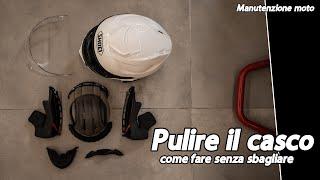 PULIRE IL CASCO: come fare senza sbagliare