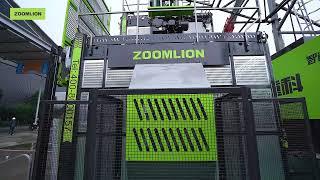 Zoomlion construction hosting machinery  in Changsha International Construction Equipment Exhibition