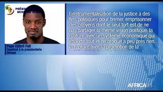 Sénégal - Présidentielle 2024 : Pape Djibril Fall contre l’instrumentalisation de la justice