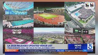 Los Angeles 2028 Summer Olympics announces venues for major events