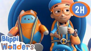 Mountain | Blippi Wonders | Moonbug Kids - Play and Learn