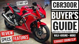 Honda CBR300R Review: Specs, Changes Explained, Exhaust Sound, Features | CBR 300 R Walkaround