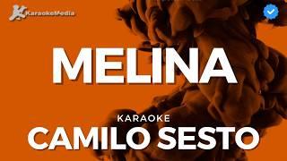 Camilo Sesto - Melina (Karaoke) | Instrumental y letra