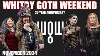 Whitby Goth Weekend, NOVEMBER 2024, 30th anniversary!