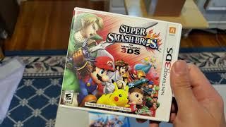 Showing All My Super Smash Bros Games Collection + Amiibos