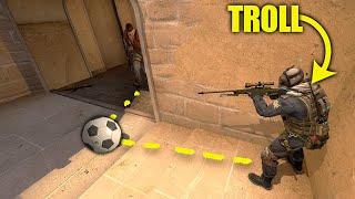 WHEN CS:GO PROS TROLL!