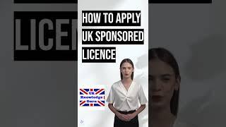 How to Apply Sponsor Licence in UK | Self Sponsorship Visa Route #job #sponsorlicence