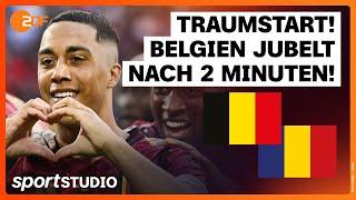 Belgien – Rumänien Highlights | UEFA EURO 2024 | sportstudio