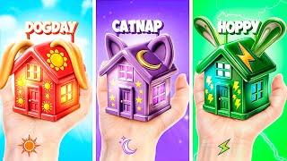 Construímos uma Casinha! CatNap vs DogDay vs Smiling Critters! Poppy Playtime 3!