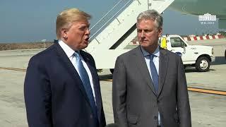 09/18/19: President Trump Delivers Remarks Upon Departure