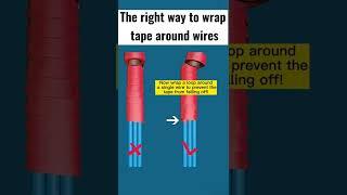 Wrap tape around wires