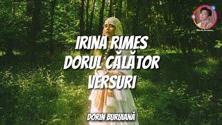 Irina Rimes - Dorul călător (Versuri/Lyrics Video) | EP-ul "Origini"