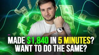 Binary Options | I was able to make $1840 in 5 minutes using AI SIGNALS ?