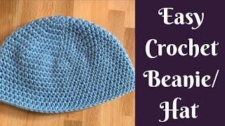 Easy Crochet Projects: Easy Half Double Crochet Beanie/Hat