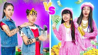 Good Rich Mom Vs Bad Poor Mom - Rich Family Helps Poor Family! | Baby Doll And Mike