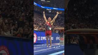 Their reactions gave me chills  #olympics #gymnast #gymnastics #olympic #sports #paris2024 #sports